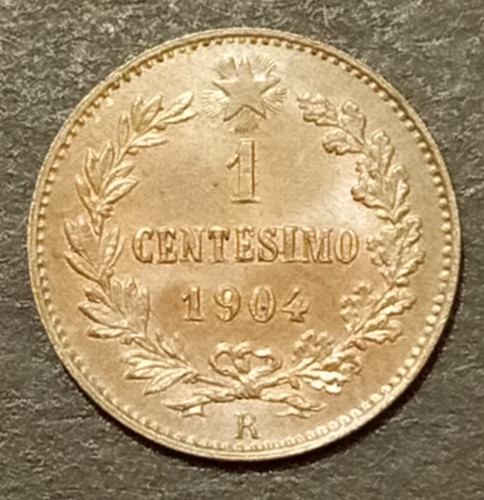 Centesimo lire valore 1904 - 1,