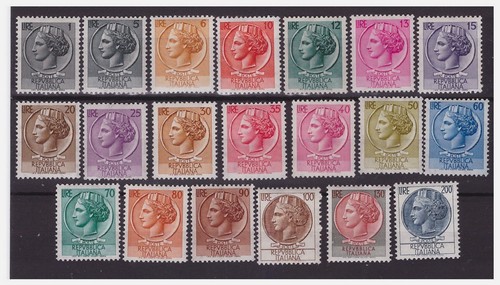 Italia 1955 siracusana - italia,