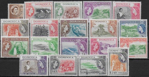 Dominica 1954 colonie - dominica,,