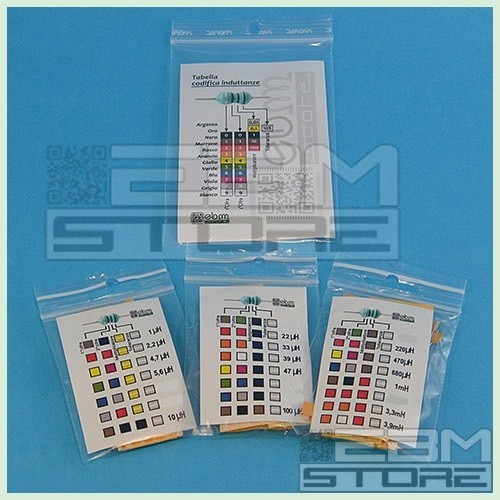 Kit induttanza assiale - induttanza,