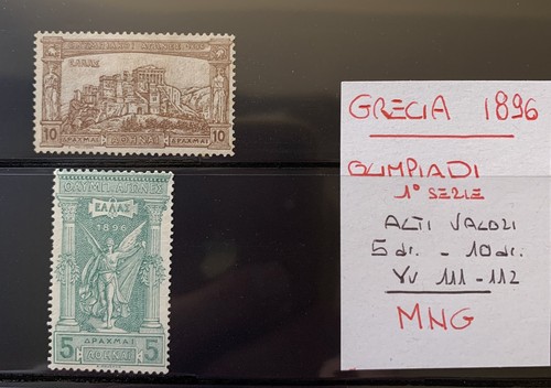 Grecia olimpiadi atene 1896 - atene,