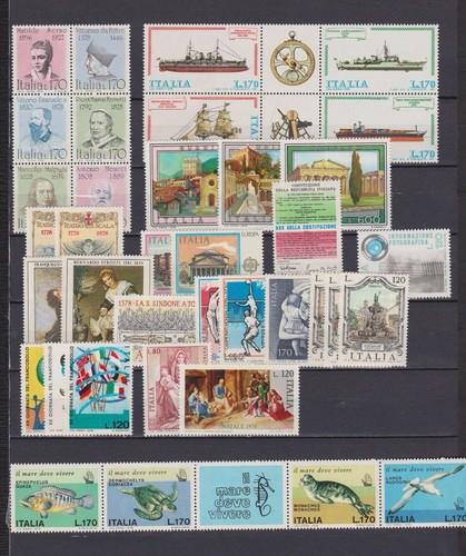 Italia mnh 1978 year - 1978,