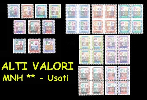 Italia alti valori 2002 - 2002, serie