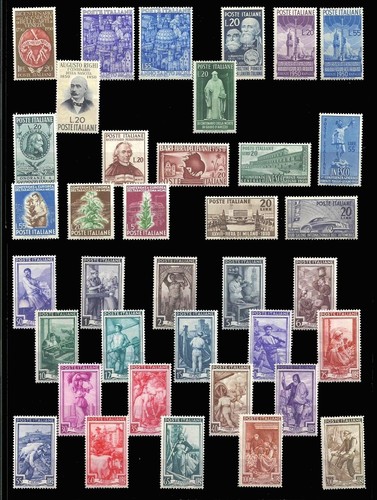 Italia repubblica annata 1950 - italia,