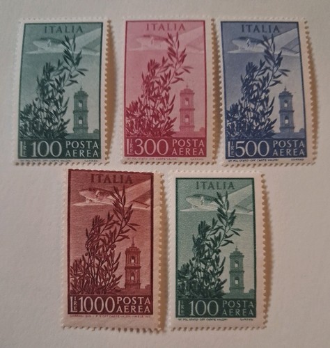 Francobolli italia 1955 - italia,
