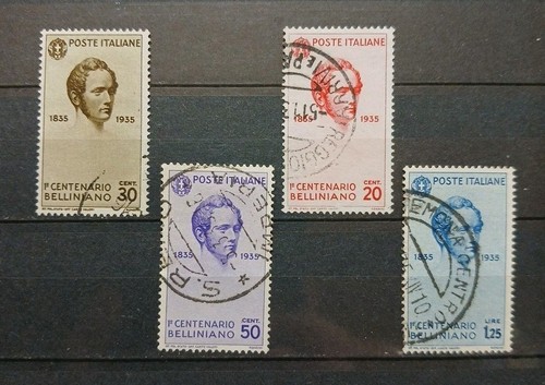 1935 regno francobolli bellini - francobolli,