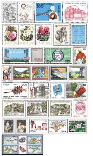 Italia 1982 annata - italia, completa