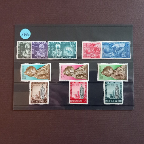Vaticano 1955 annata - annata, completa