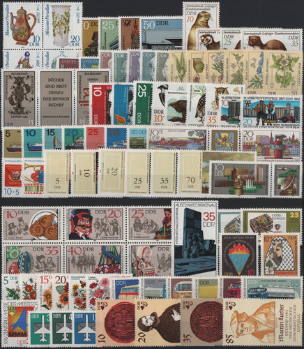 Valori anno 1982 mnh - anno,