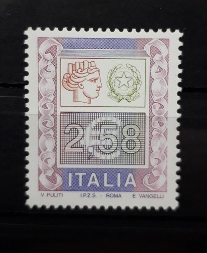 Italia francobollo alti - italia, valori