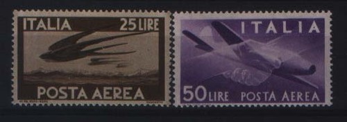 Posta aerea 1947 nuovi - posta,