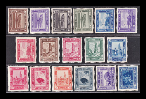 Somalia 1935 pittorica - 1935, dent