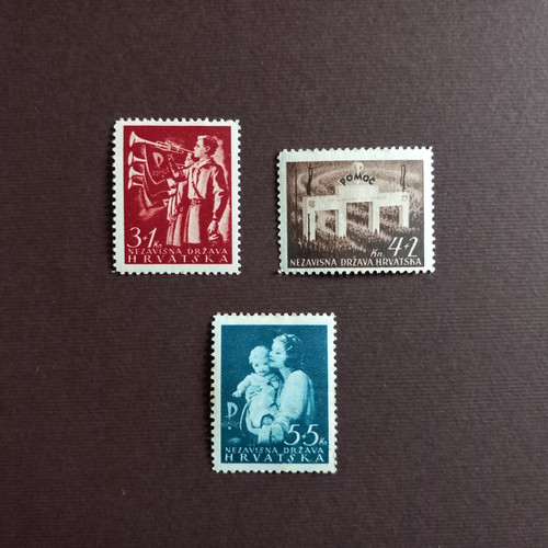 Croazia 1942 soccorso - croazia, 1942/