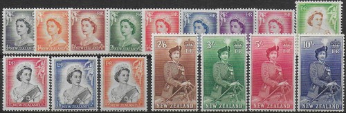Nuova zelanda 1953 - zelanda,, 1953-59