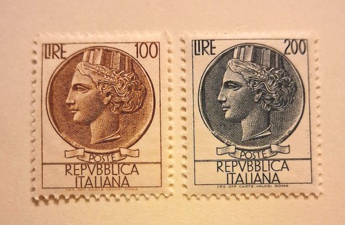 Francobolli italia 1959 - francobolli,