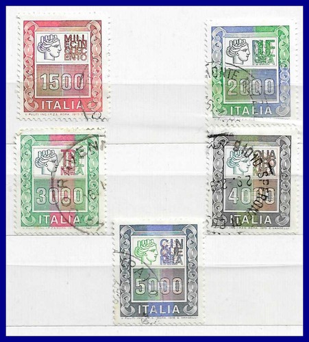 Francobolli italiani 1978 alti - francobolli,