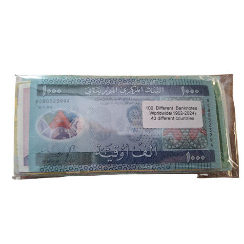 Lotto 100 banconote - lotto, di