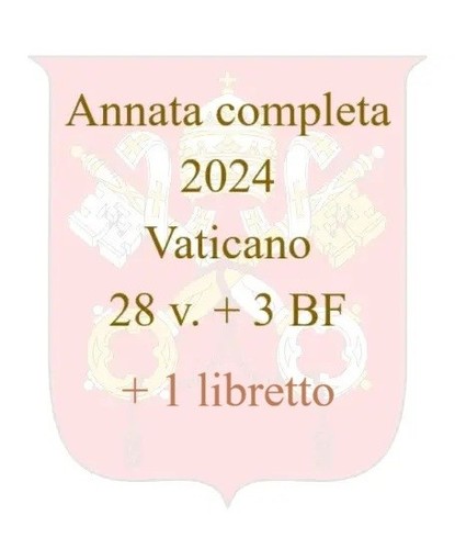 Francobolli vaticano 2024 - vaticano,