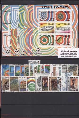 Italia 1990 annata completa - italia,